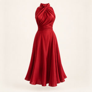 Valeria Ruby Twist Dress